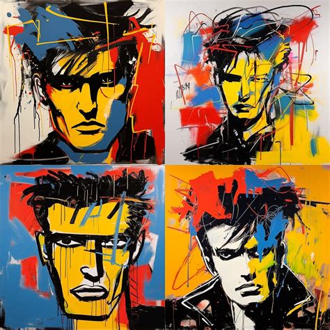 Herman Brood Paintings .